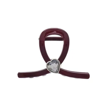 ROYALSASA Acrylic, Faux Crystal Shark Clamp Women's
