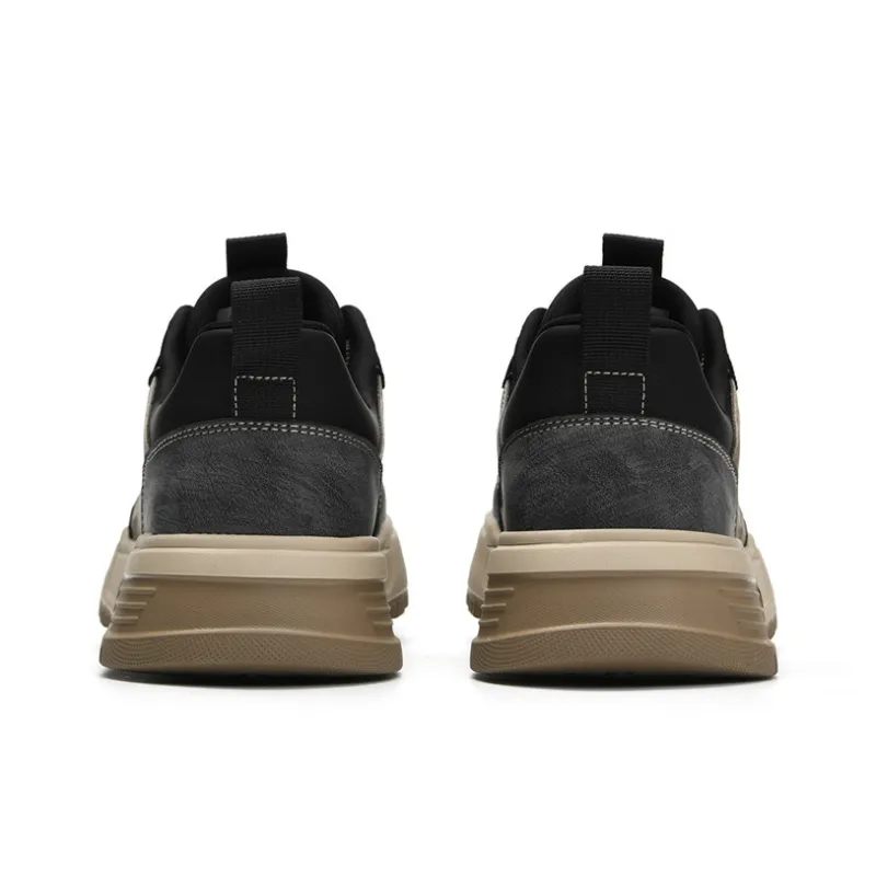 AOKANG Dunk Series Slip Resistant Lightweight Height Increasing Abrasion Resistant Low Top Casual Shoes Men's-9