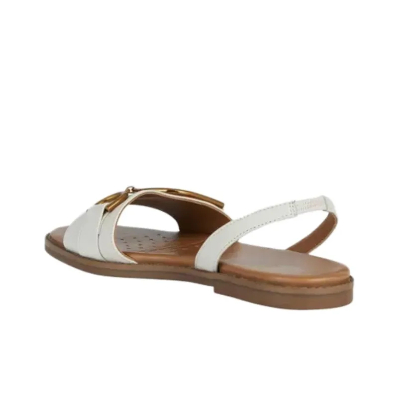 GEOX Naileen Strap Sandals Women's White-3