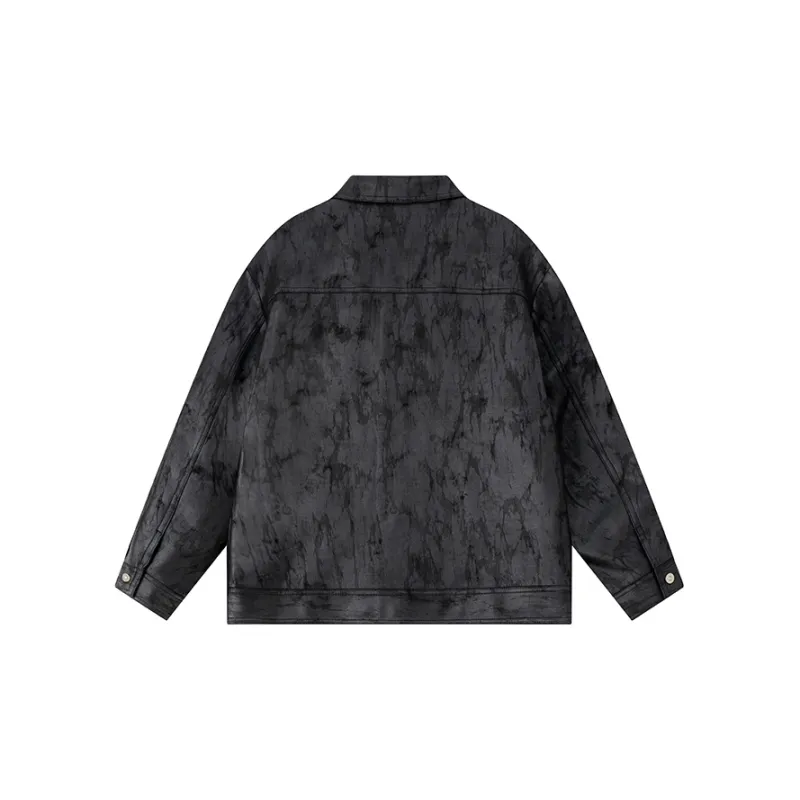 CAISEDI Jackets Coats Men's Black-1