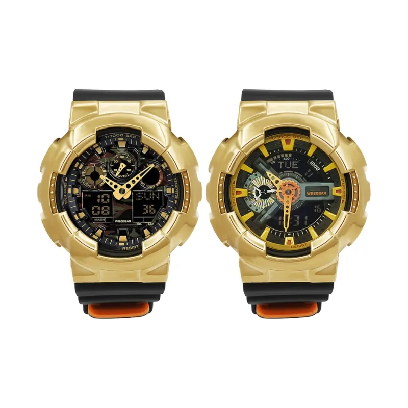 Keppot Black Gold Black Warrior Collection GA 110 GA 100 GA 120 GA 140 Watch Cases Unisex-10