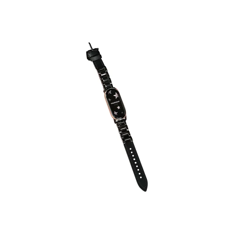 MSSM Xiaomi Compatibility Watch Band Ceramic, Genuine Leather Material-8