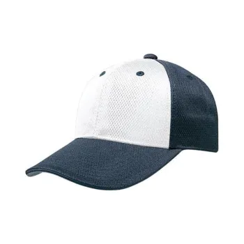 Mizuno Polyester Baseball Caps Unisex White Blue