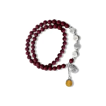 GIRATI Reconstructed Cinnabar Bracelets Women's