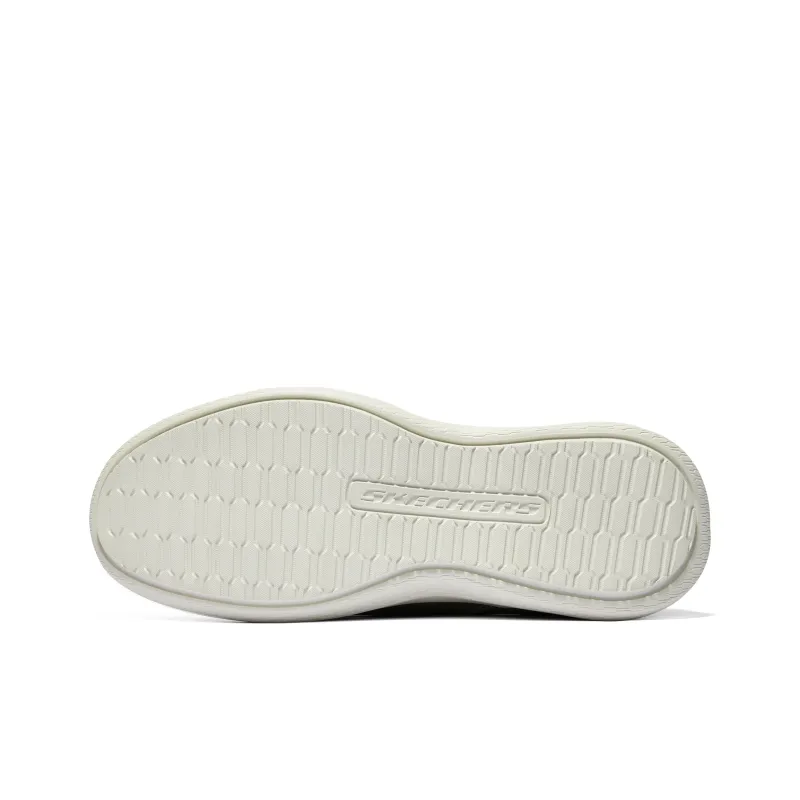 Skechers Slip Ins Slip Ins Technology Cushioned Slip Resistant Low Top Casual Shoes Men's Khaki-5