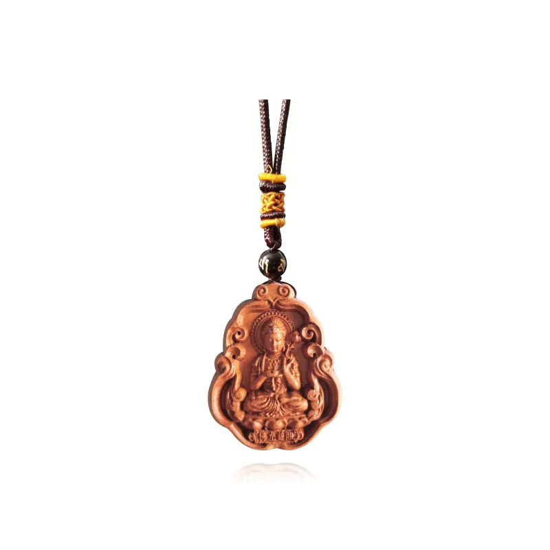 Master Kim Peachwood Necklaces Unisex-8