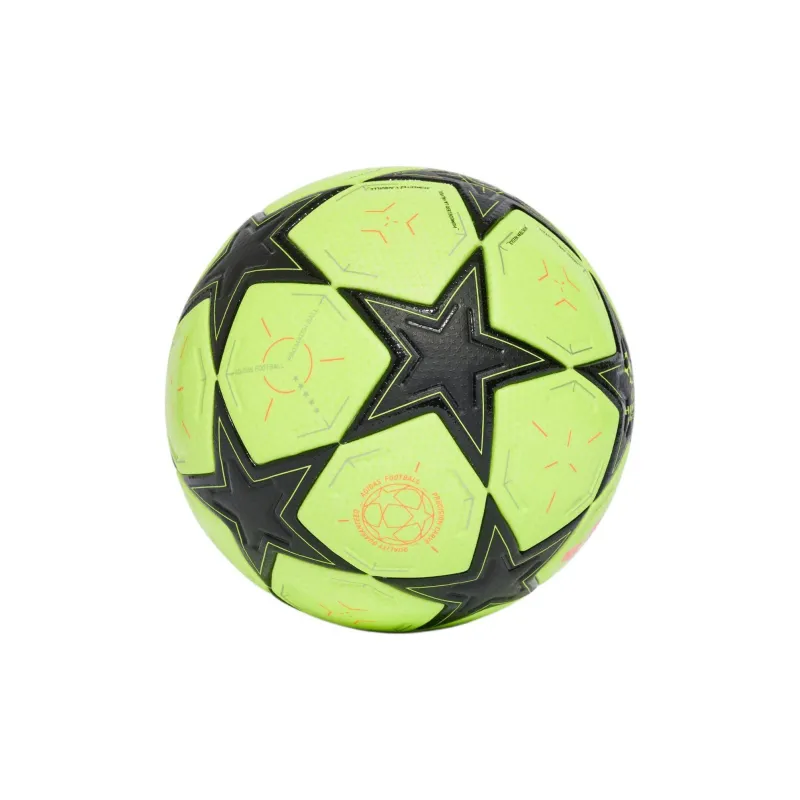 Adidas Size 5 Soccer PU Seamless Thermal bonding Unisex Bright Yellow Neon Black-0