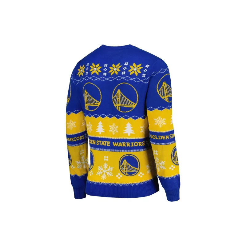 NBA Golden State Warriors Sweater Men's Blue-1