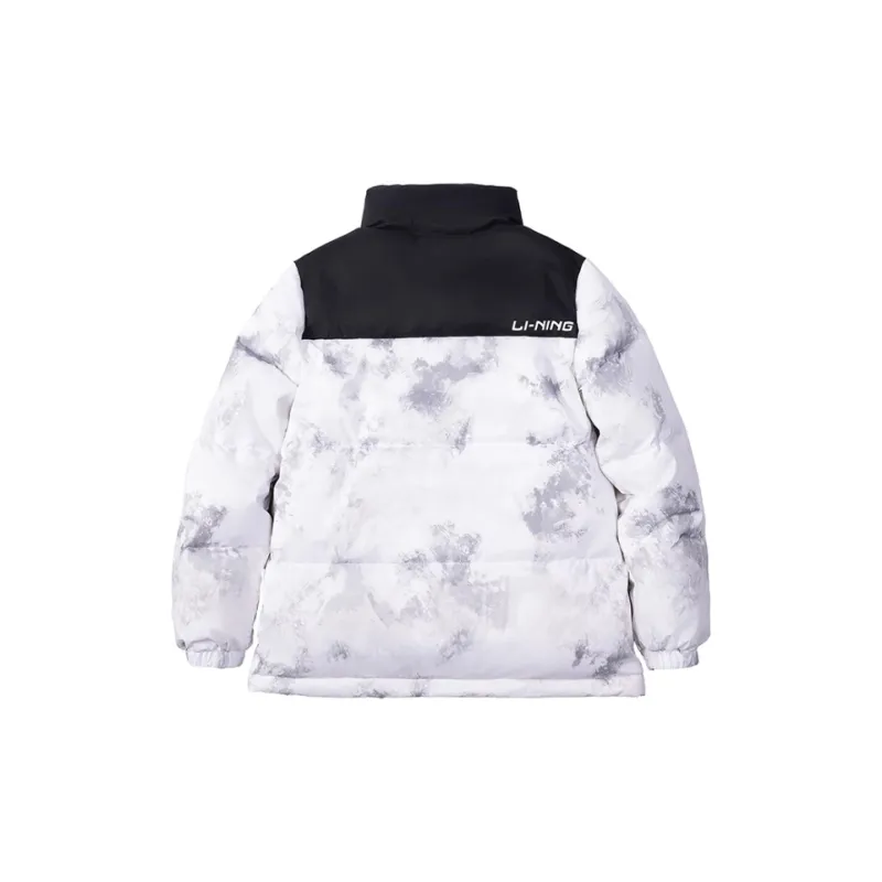 LiNing Fondue Down Series Down Jacket Unisex White-1