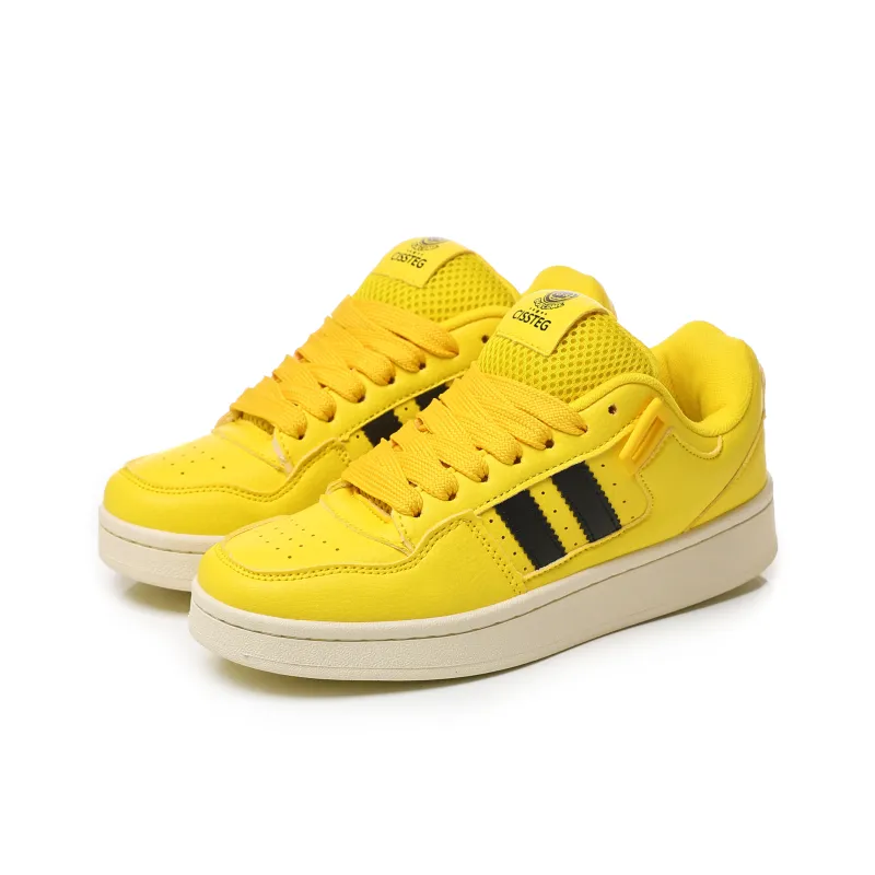 DD&OO Warm Wear-Resistant Lightweight Breathable Low-Top Skateboard Shoes Unisex White-14