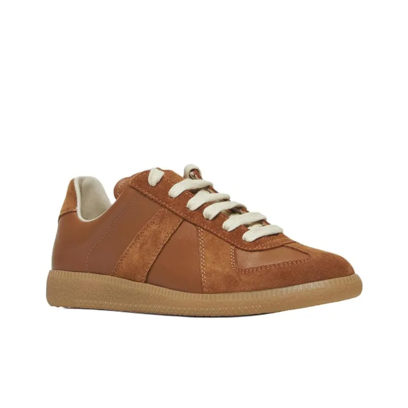Maison Margiela Replica Low Top Skateboard Shoes Women's Brown-2