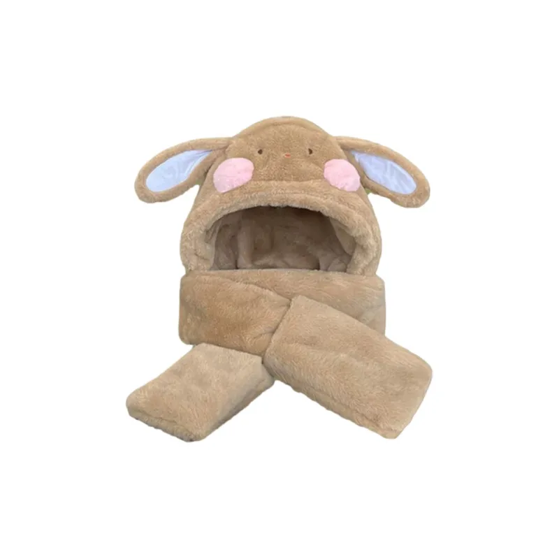 Yalu Polyester Hoods & Plush Hats Unisex Gift Box Set-7
