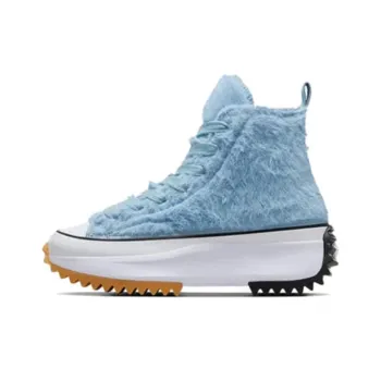 Run Star Women's Converse Hike Platform High 'Faux Fur Out Of The Blue' Women's