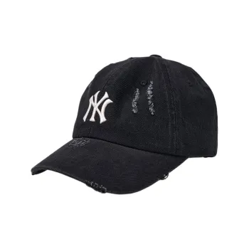 MLB Cotton Baseball Caps Unisex Black