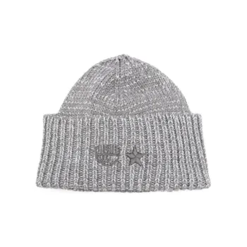 CHIARA FERRAGNI Eye Star embroidered Beanie