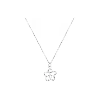 Heart Grass 999 Fine Silver Necklaces Women's
