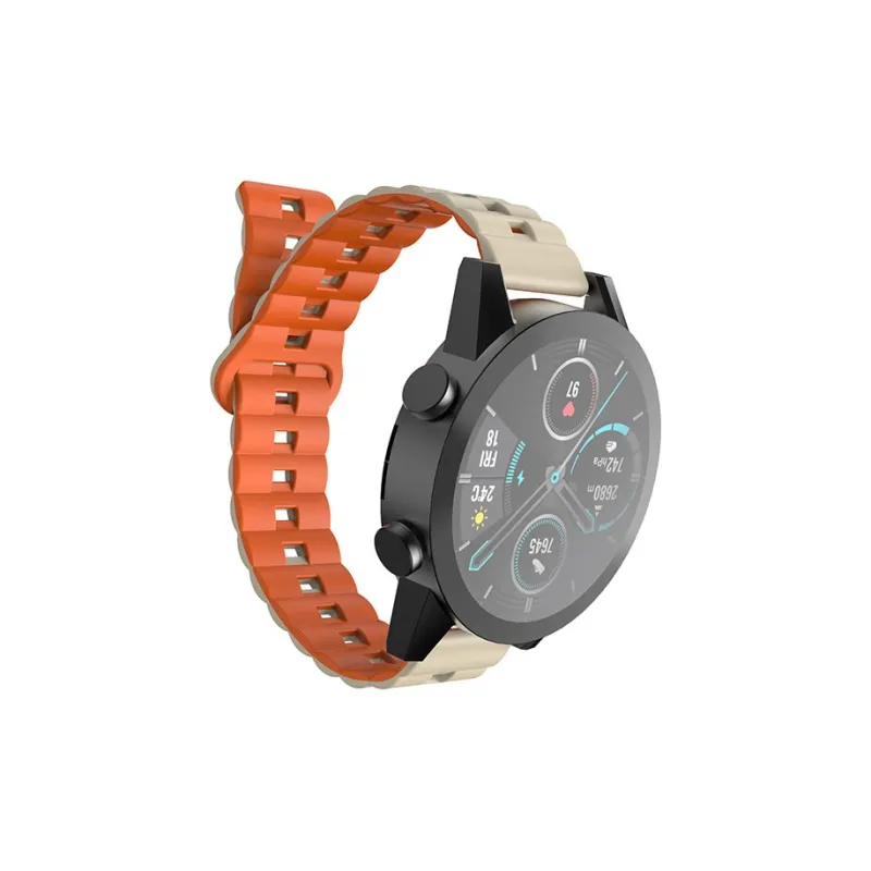ZHENGGUANG Watch Band Apple Compatibility Silicone Material-44