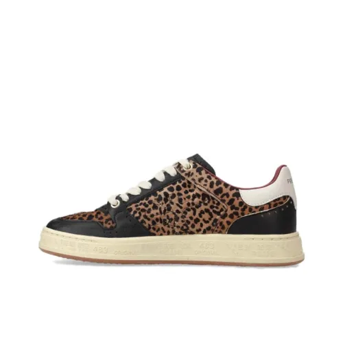 PREMIATA Quinn Low-Top Skateboard Shoes Women's Black Brown