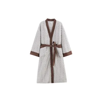 Same Language Pajama Robe Women's Light Purple