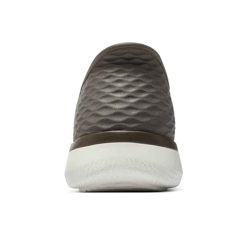 Skechers Slip Ins Slip Ins Technology Cushioned Slip Resistant Low Top Casual Shoes Men's Khaki-4