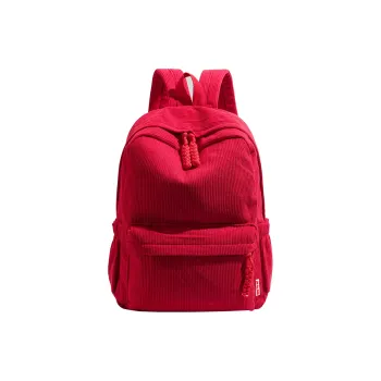 BSELEON Corduroy Backpack Regular Unisex Multicolor