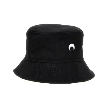 Marine Serre Logo Embroidered Bucket Hat
