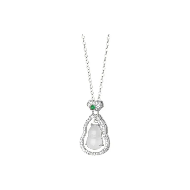 Suddenly Lucky Chalcedony Necklaces Women's-0