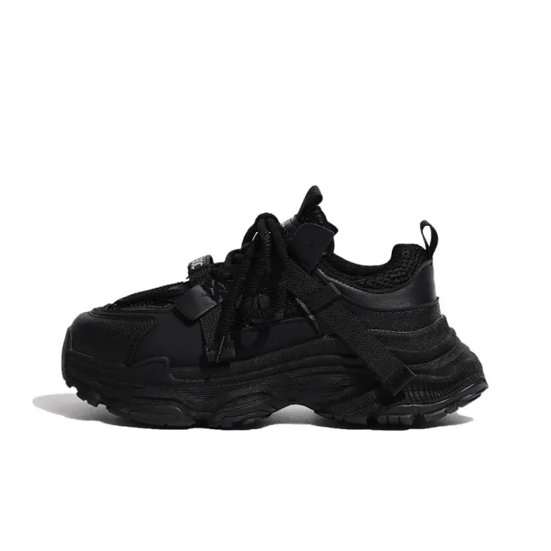 Topland Anti-Slip And Wear-Resistant Support Height Increasing Low-Top Chunky Sneakers Women's-0