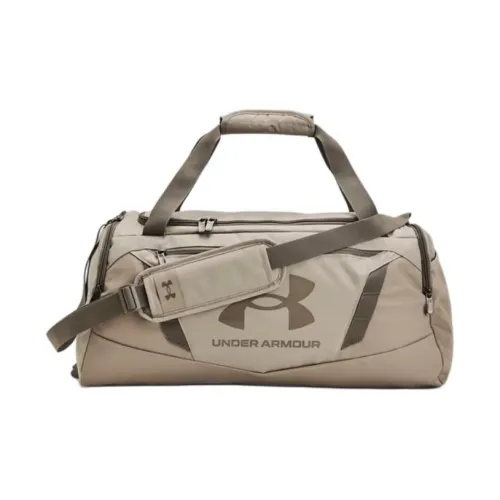 Under Armour Polyester One Shoulder Crossbody Portable Travel Bag Small Size Unisex Light Khaki