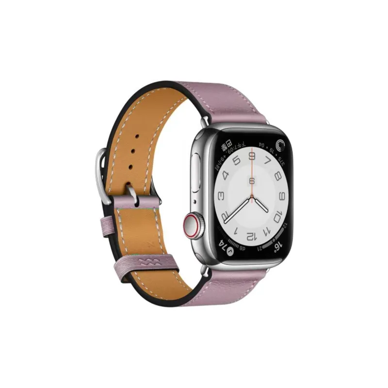 ZHENGGUANG Watch Band Apple Compatibility 41mm Genuine Leather Material-8