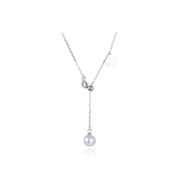 DFALLA S925 Silver/pearl Oyster Beads Necklaces Women's
