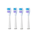 Rubber-Coated Cushioning Bright White 4 Pcs