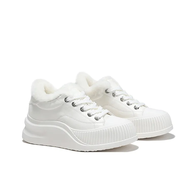 SELAIYA Thermal Low Top Skateboard Shoes Women's-2