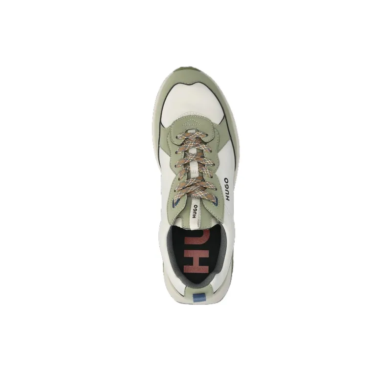 HUGO BOSS Low Top Casual Shoes Men's Green-4