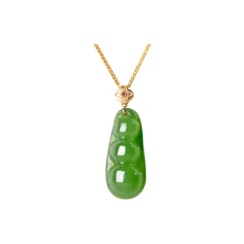 FENGFEIHUANG Hetian Jade Necklaces Jasper Women's