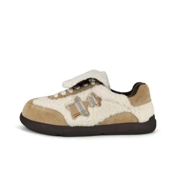 CHERRY&KALIKA Slip Resistant, Abrasion Resistant, Lightweight, Height Increasing, Thermal Low Top Casual Shoes Women's
