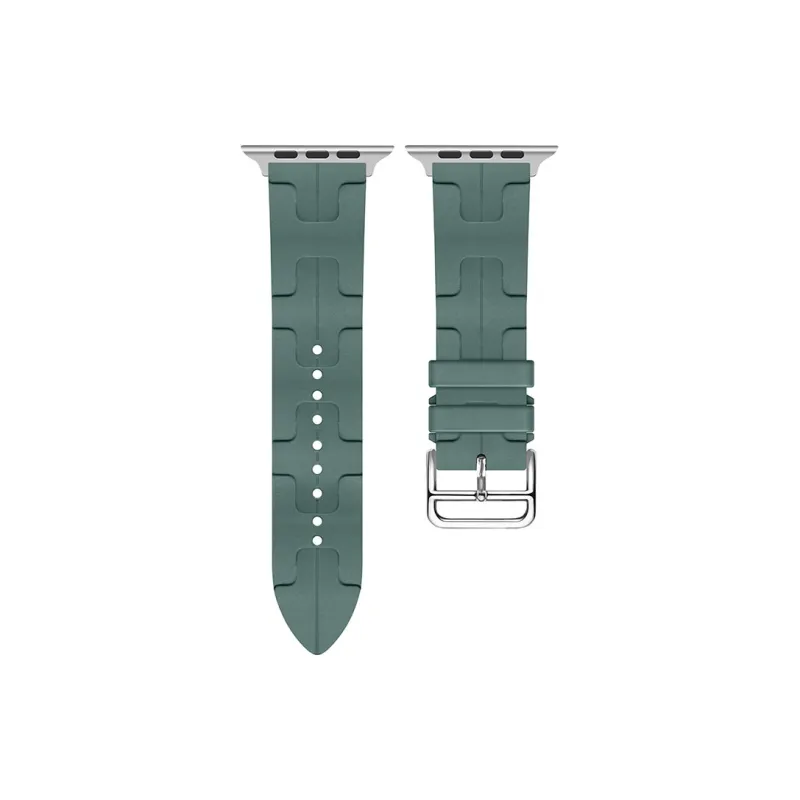 ZHENGGUANG Watch Band Apple Compatibility 38/40/41mm Silicone Material-9