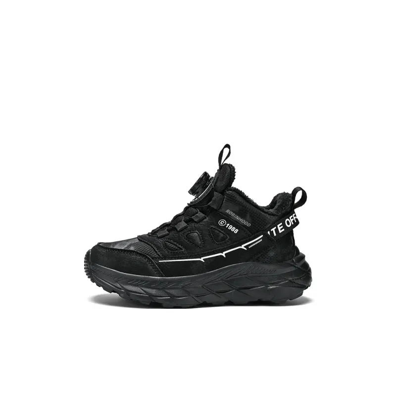 ROBINHOOD Slip-Resistant Cushioning Wear-Resistant Rebound Warm Kids' Running Shoes Kids'-12