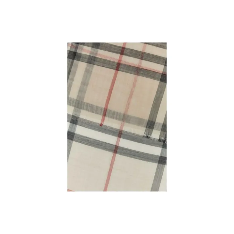 Burberry Giant Check Frayed Edge Scarf-4