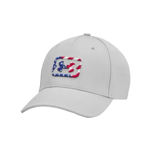Under Armour Cotton Baseball Caps Men's Gray