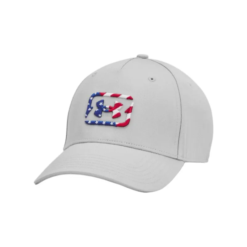 Under Armour Cotton Baseball Caps Men's Gray-0