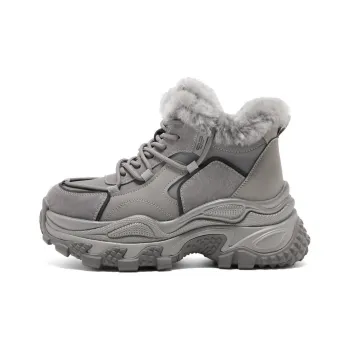 BELLE Anti Slip Wear Resistant High Top Chunky Sneakers Women's