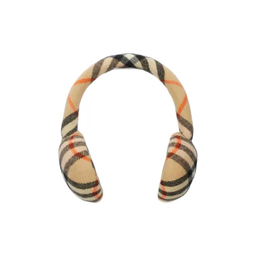 Burberry Check Pattern Slip On Ear Muffs