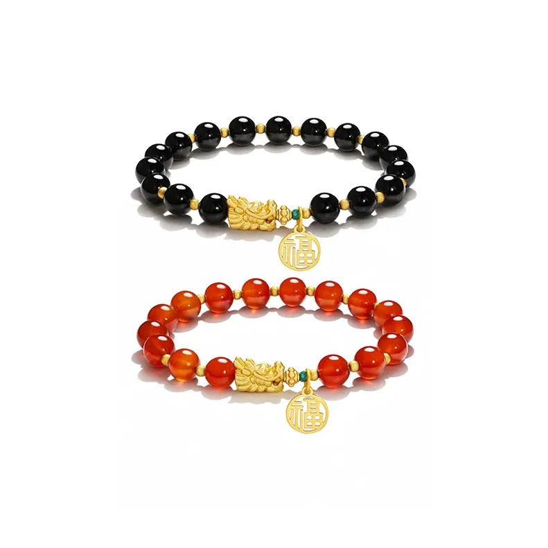 RboySe Colored Glaze Bracelets Unisex-2