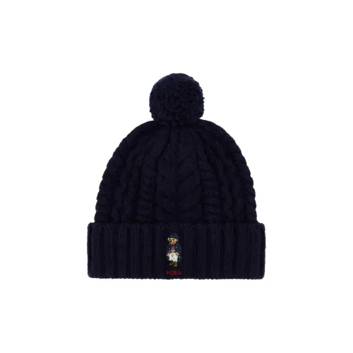 Polo Ralph Lauren Wool Beanies Men's Marine Blue