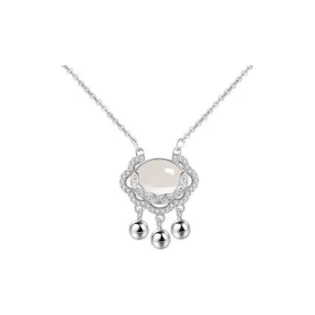 Red All Year Round Chalcedony Necklaces Women's