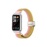 Pink Yellow-Loop Magnetic Woven