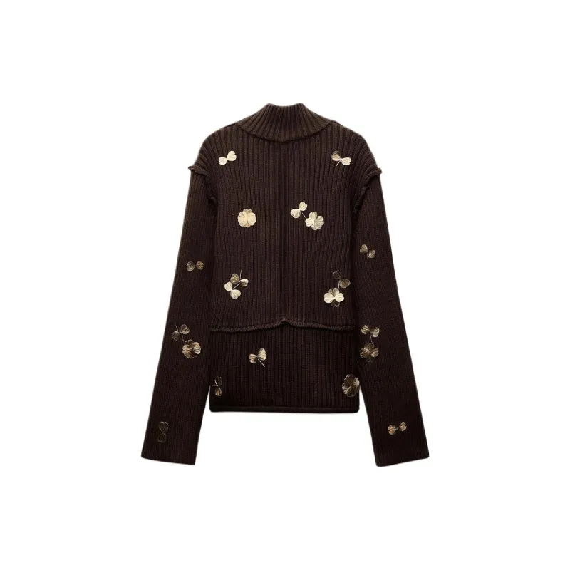 ZARA Knitwear Women's Brown-1