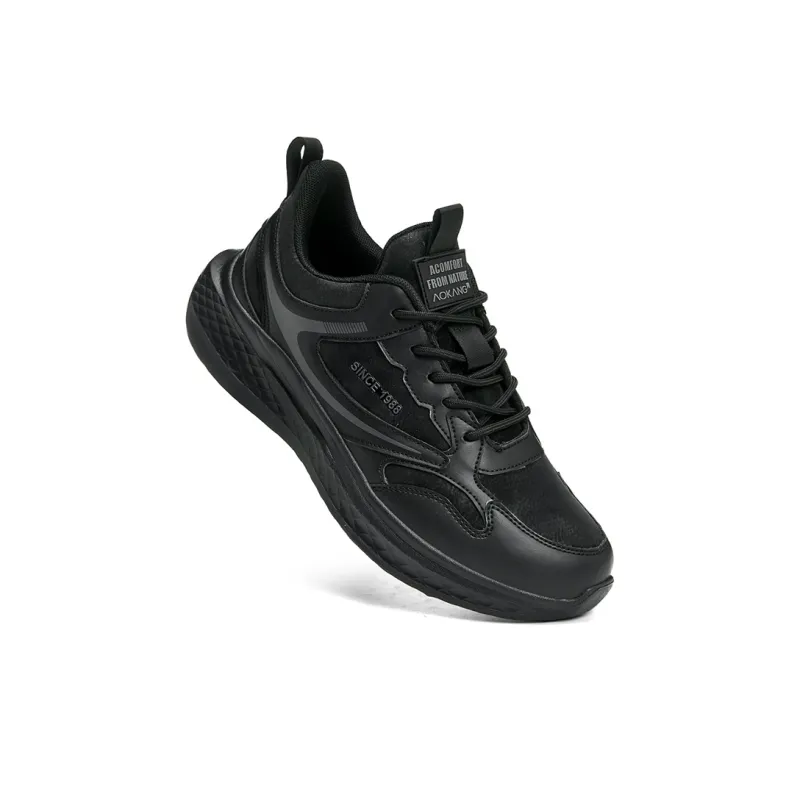 AOKANG Fashion Classics Series Cushioned Slip Resistant Low Top Chunky Sneakers Men's Shopping Bag-3
