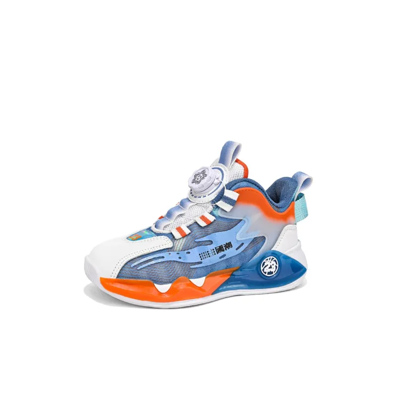 FIRS Kids Durable Breathable Low Top Children's Basketball Shoes Kids'-5